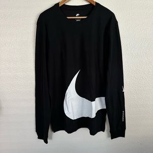 Nike Men's Black Long Sleeve Shirt